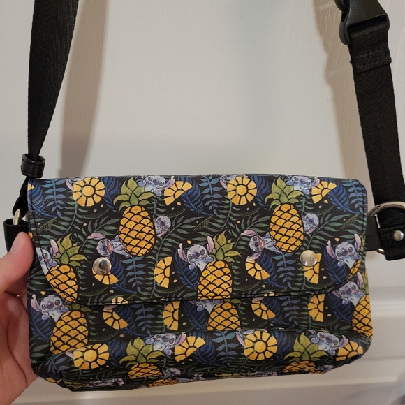 Loungefly Handbags - Loungefly Disney Stitch Pineapple Fanny Pack